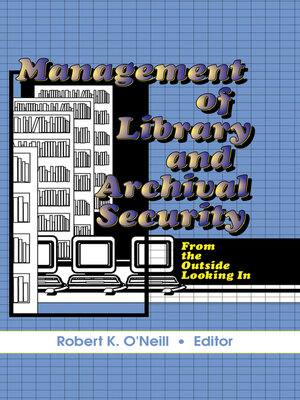 cover image of Management of Library and Archival Security